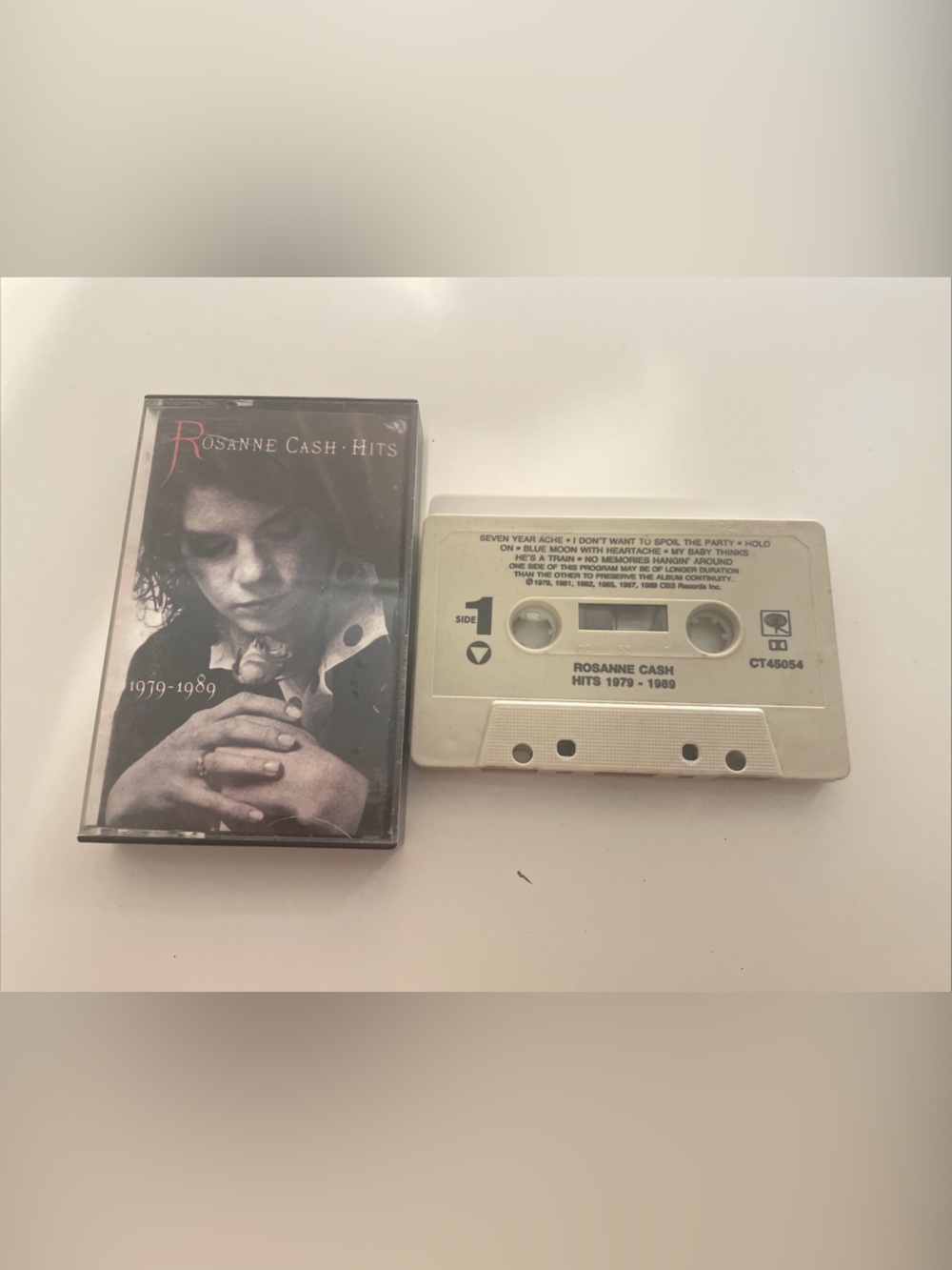Rosanne Cash: Hits 1979 - 1989" (Cassette Columbia Records 1989) Greatest